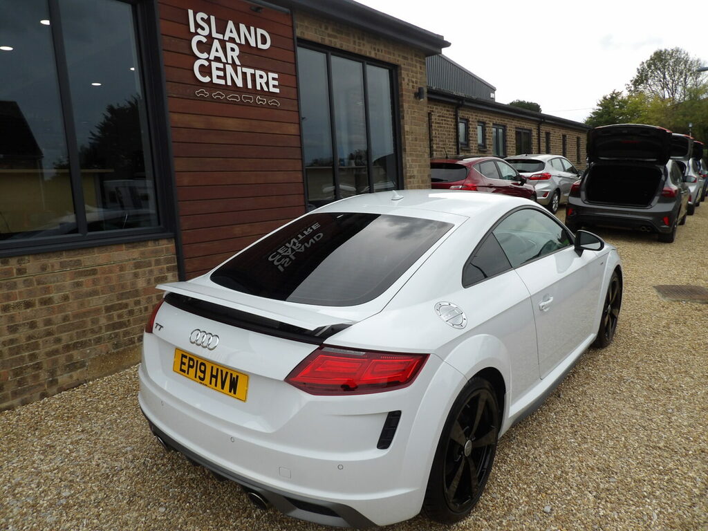 Audi TT 40 Tfsi S Line S Tronic Heated Seats EP19HVW White #3