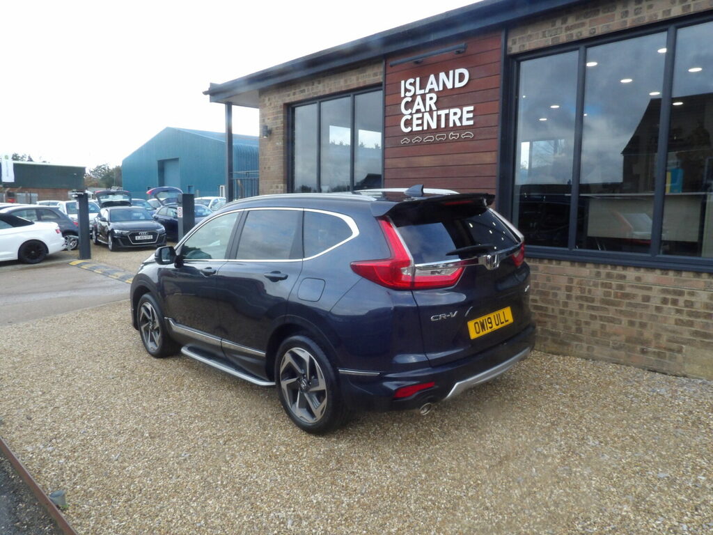 Honda Cr-V 1.5 Vtec Turbo Ex Cvt Aero Pack OW19ULL Blue #4