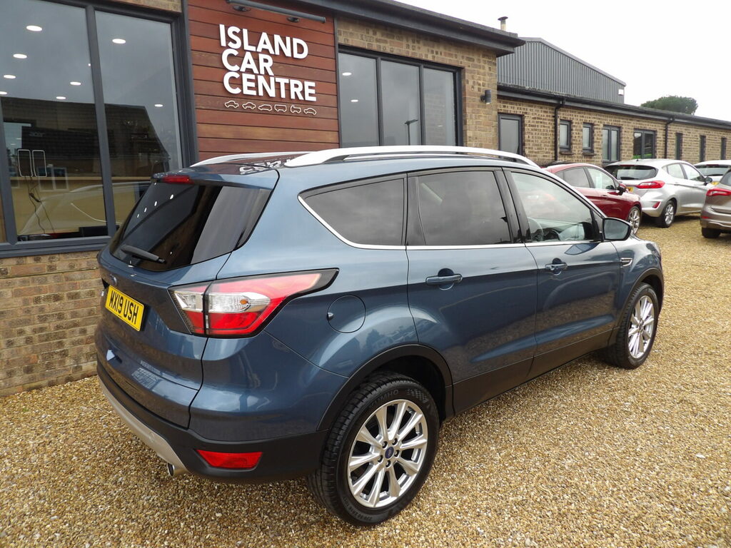 Ford Kuga 2.0Tdci Titanium Edition Low Mileage MX19USH Blue #4