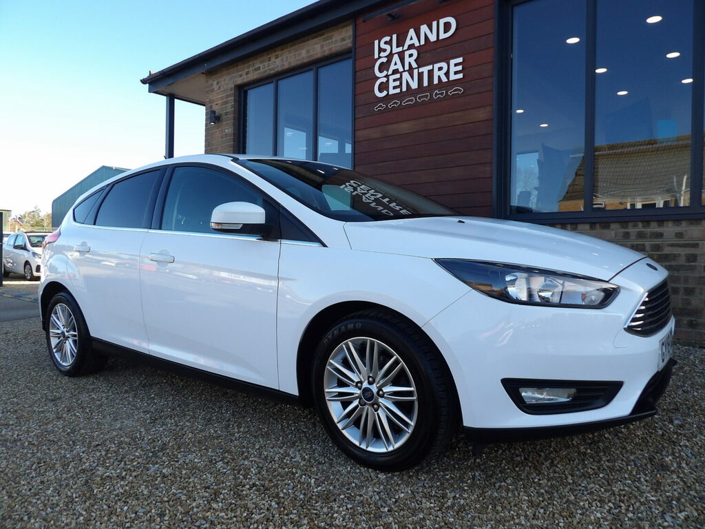 Ford Focus 1.5Tdci 120 Zetec Edition GY18GCK White #2