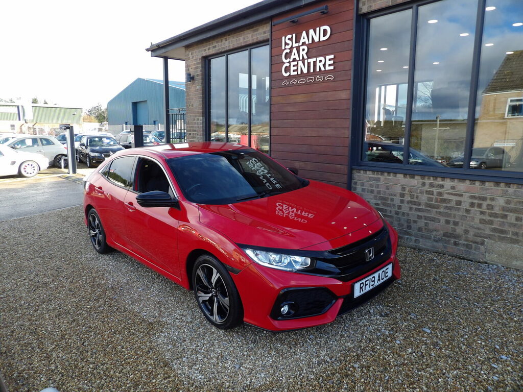 Honda Civic 1.0 Vtec Turbo 126 Sr Cvt RF19AOE Red #4