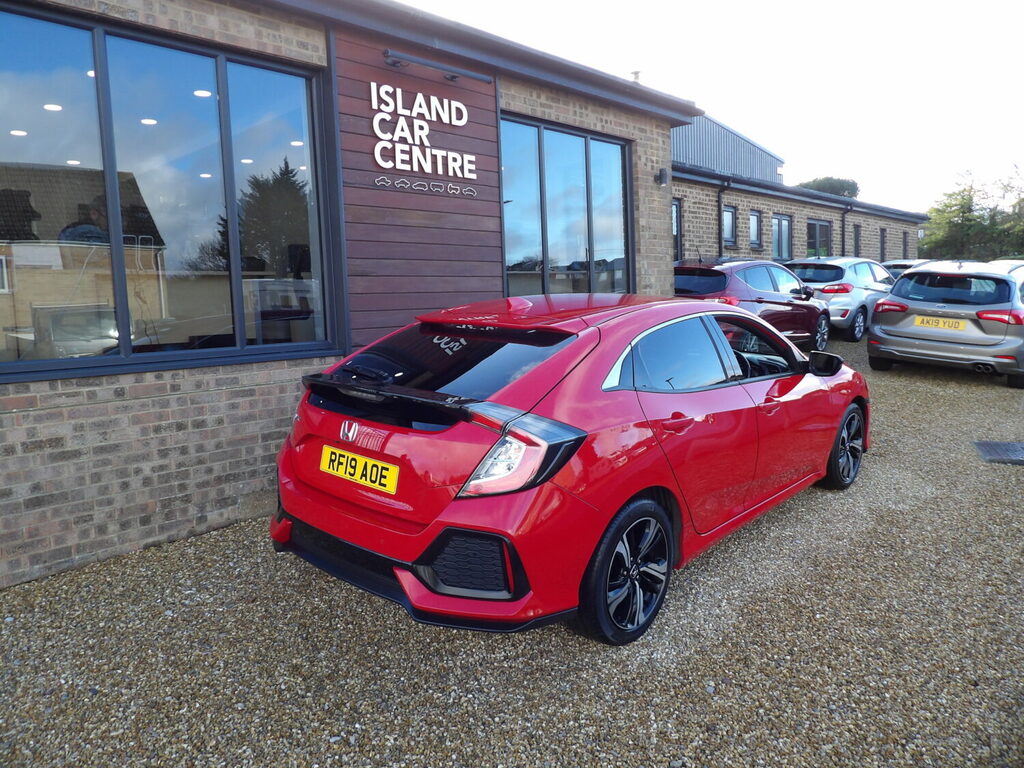 Honda Civic 1.0 Vtec Turbo 126 Sr Cvt RF19AOE Red #5