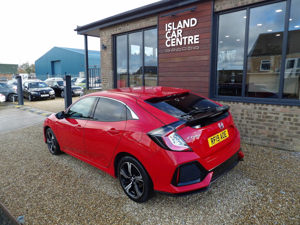 Honda Civic 1.0 Vtec Turbo 126 Sr Cvt RF19AOE Red #3