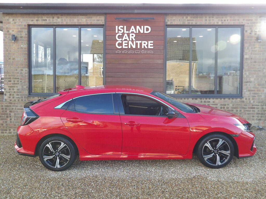 Honda Civic 1.0 Vtec Turbo 126 Sr Cvt Red
