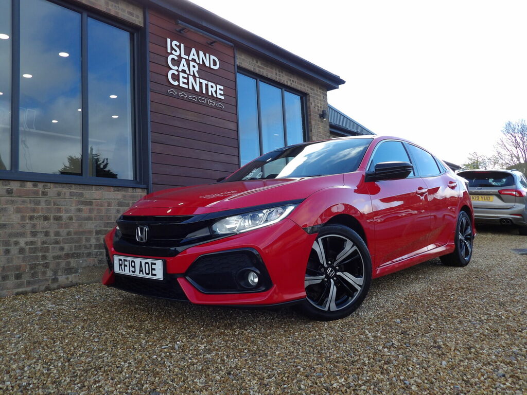 Honda Civic 1.0 Vtec Turbo 126 Sr Cvt RF19AOE Red #2