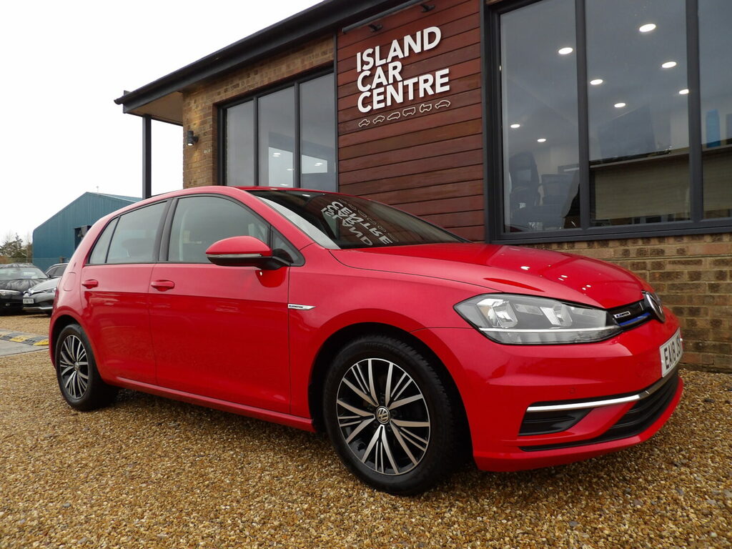 Volkswagen Golf Se Nav 1.5 Tsi Dsg EA18JSY Red #3