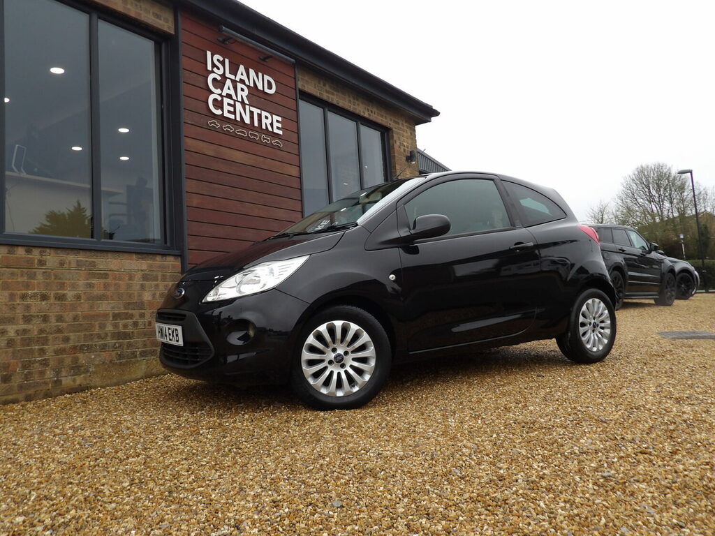 Ford KA 1.2 Zetec 35 A Year Road Tax Low Mileage HW14EKB Black #2