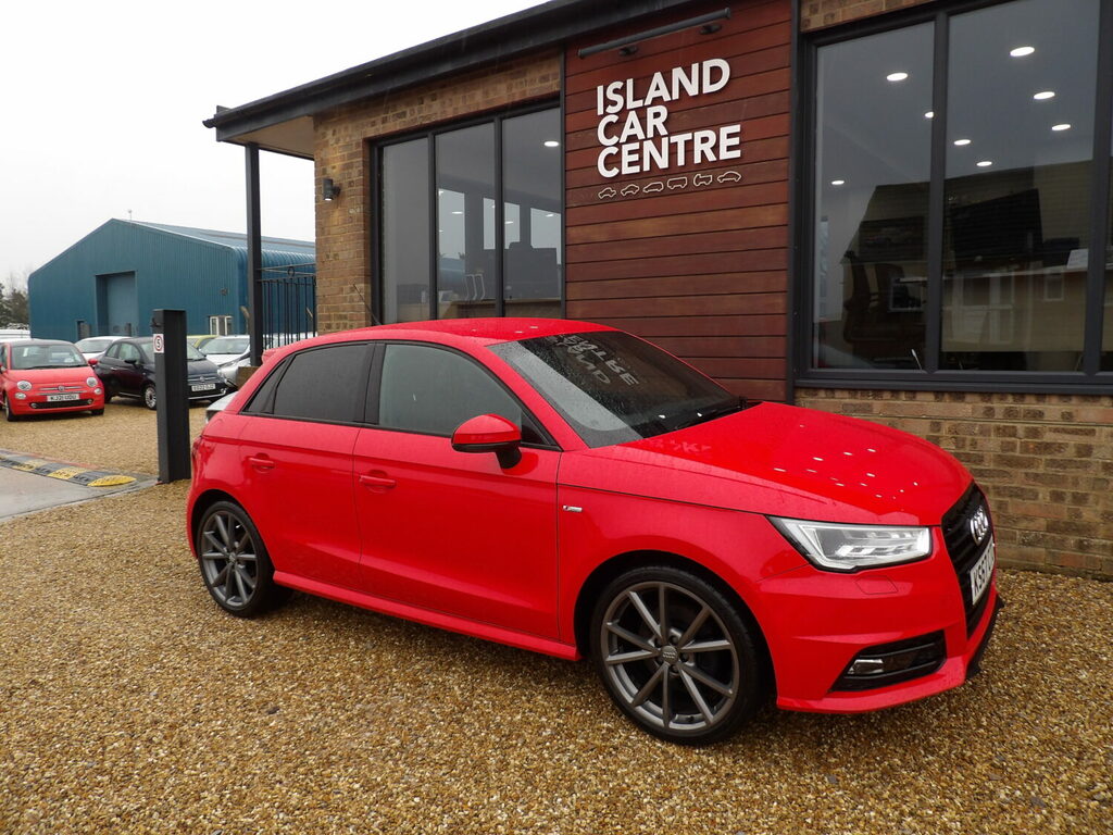 Audi A1 1.4 Tfsi 150 Black Edition Low Mileage KS67CTU Red #3