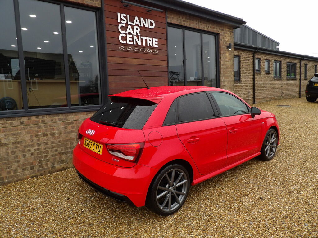 Audi A1 1.4 Tfsi 150 Black Edition Low Mileage KS67CTU Red #4