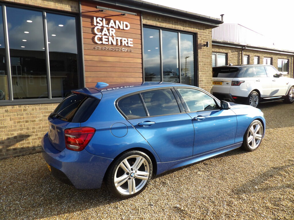 BMW 1 Series M Sport Step BD12YPJ Blue #4