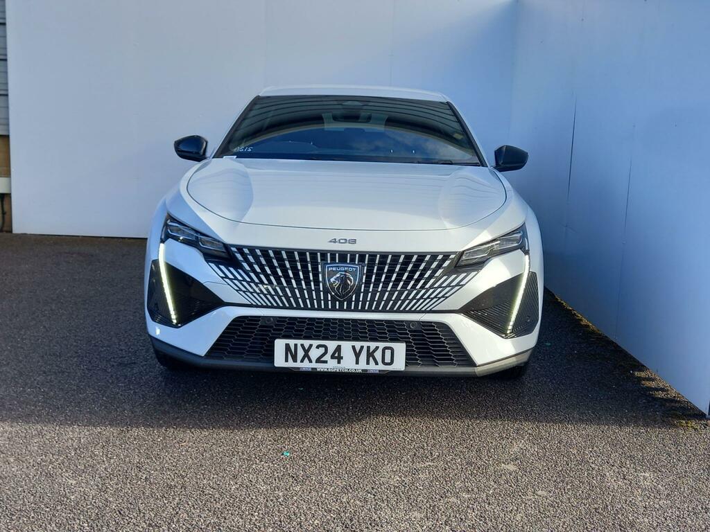 Peugeot 408 1.2 Puretech Gt Fastback Eat Euro 6 Ss NX24YKO White #2