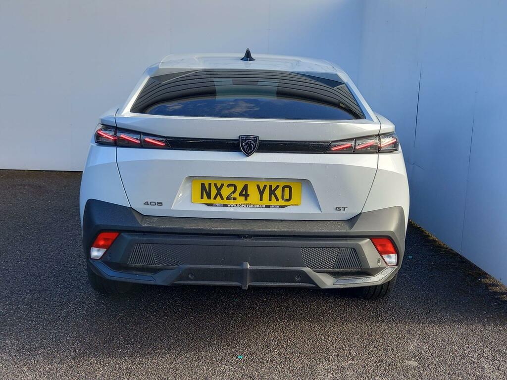 Peugeot 408 1.2 Puretech Gt Fastback Eat Euro 6 Ss NX24YKO White #4
