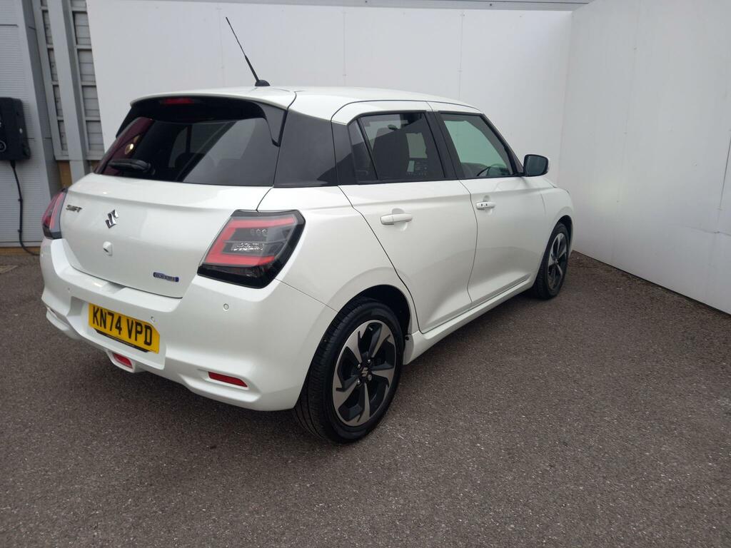 Suzuki Swift 1.2 Mhev Ultra Cvt Euro 6 Ss KN74VPD White #4