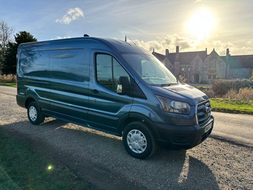 Ford Transit Custom 350 68Kwh Leader Rwd L3 H2 Blue #2