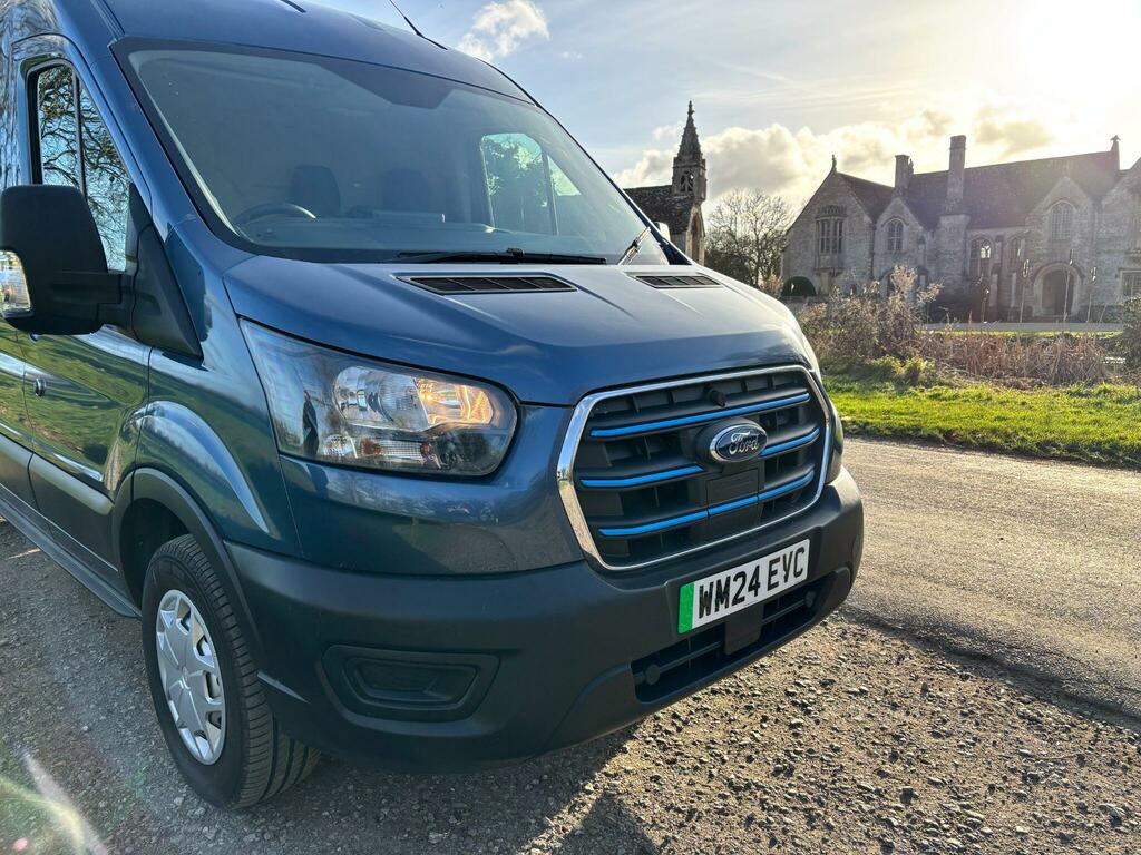 Ford Transit Custom 350 68Kwh Leader Rwd L3 H2 Blue #3