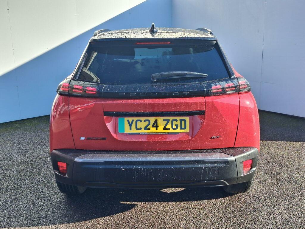 Peugeot e-2008 50Kwh Gt 7Kw Charger YC24ZGD Red #4