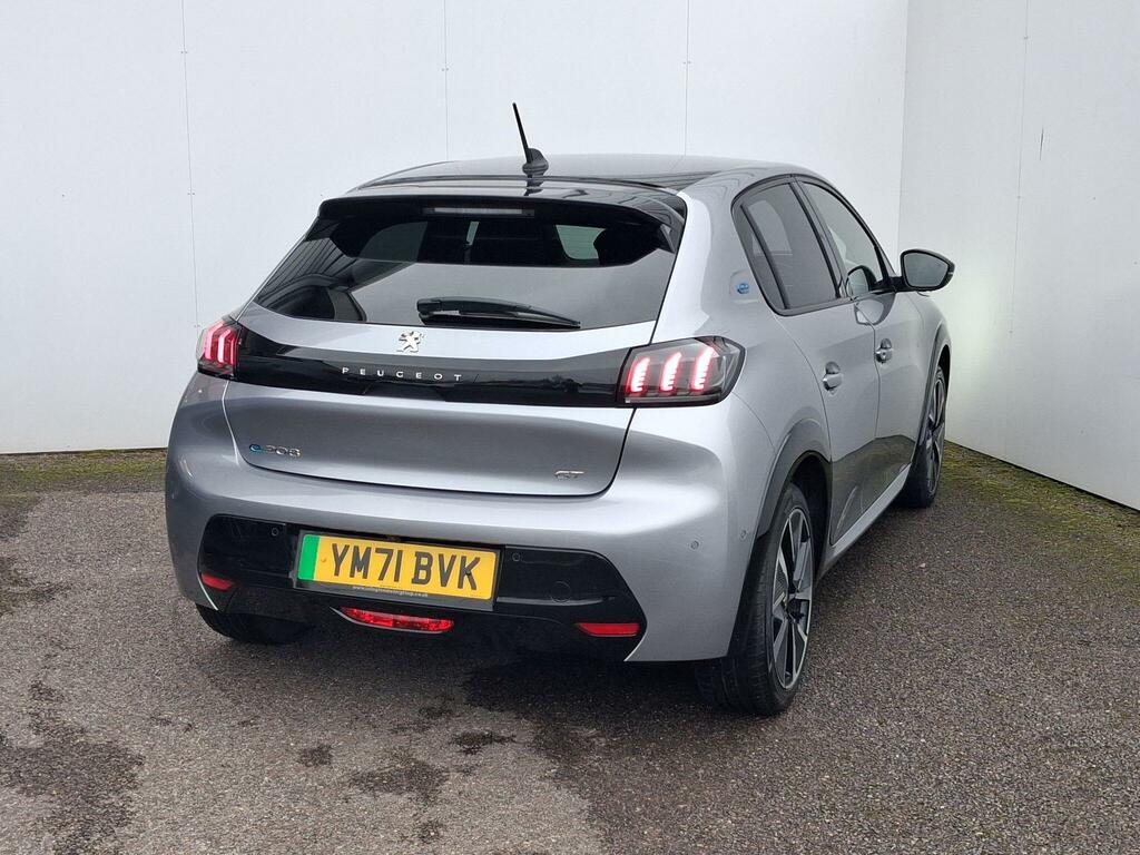 Peugeot e-208 50Kwh Gt Premium YM71BVK Grey #6