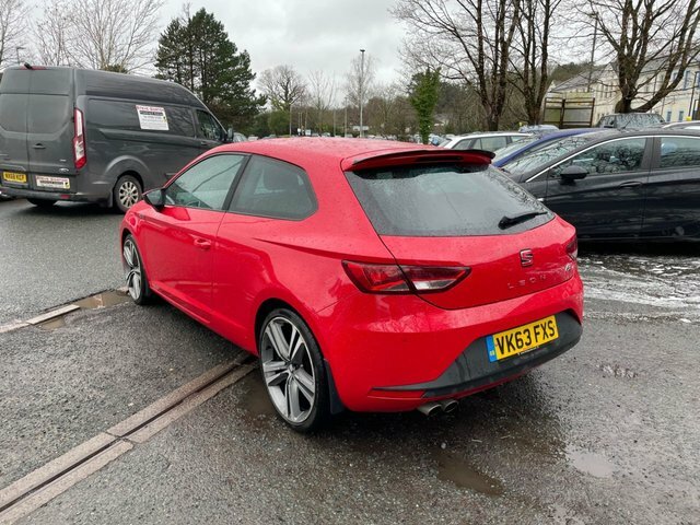Seat Leon 1.8 Tsi Fr Sport Coupe Euro 6 S VK63FXS Red #6