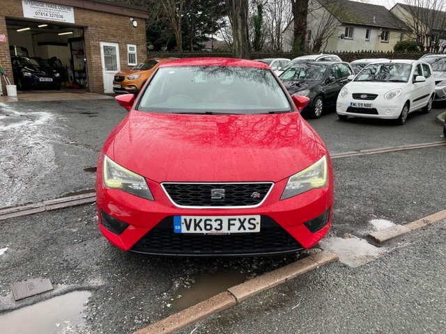 Seat Leon 1.8 Tsi Fr Sport Coupe Euro 6 S VK63FXS Red #3
