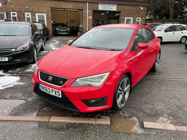 Seat Leon 1.8 Tsi Fr Sport Coupe Euro 6 S VK63FXS Red #4