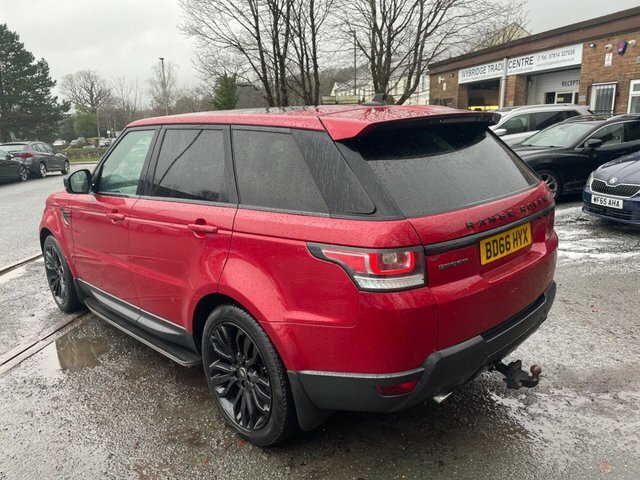Land Rover Range Rover Sport 3.0 Sd V6 Hse Suv 4Wd Euro 6 S S BD66HYX Red #6