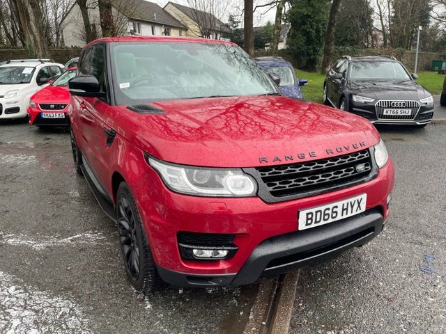 Land Rover Range Rover Sport 3.0 Sd V6 Hse Suv 4Wd Euro 6 S S BD66HYX Red #2