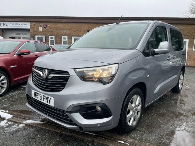 Vauxhall Combo Life 1.2 Turbo Gpf Energy Mpv Euro 6 WB19FNY Grey #3