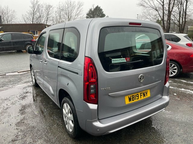 Vauxhall Combo Life 1.2 Turbo Gpf Energy Mpv Euro 6 WB19FNY Grey #6