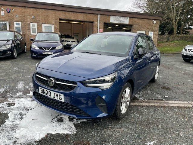 Vauxhall Corsa 1.2 Turbo Se Premium Hatchback E BN20JYG Blue #3
