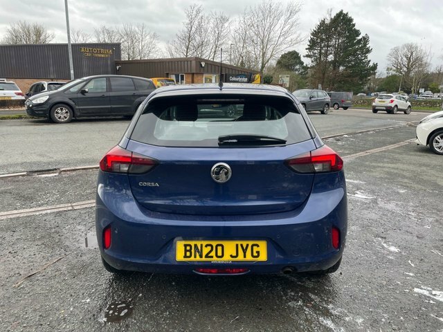 Vauxhall Corsa 1.2 Turbo Se Premium Hatchback E BN20JYG Blue #6