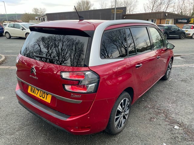 Citroen Grand C4 Picasso 1.6 Bluehdi Flair Mpv Euro 6 S NA17UOT Red #5