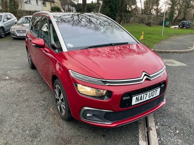 Citroen Grand C4 Picasso 1.6 Bluehdi Flair Mpv Euro 6 S NA17UOT Red #3