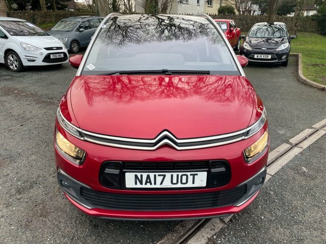 Citroen Grand C4 Picasso 1.6 Bluehdi Flair Mpv Euro 6 S NA17UOT Red #2