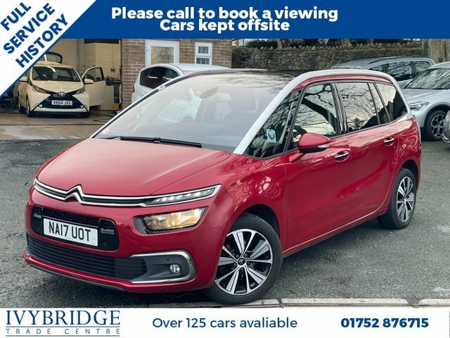Citroen Grand C4 Picasso 1.6 Bluehdi Flair Mpv Euro 6 S Red