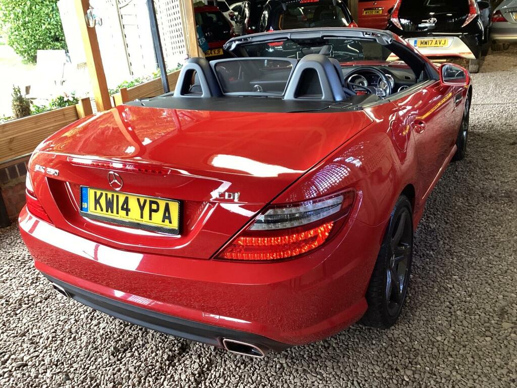 Mercedes-Benz SLK 2.1 Slk250 Cdi Amg Sport Red #4