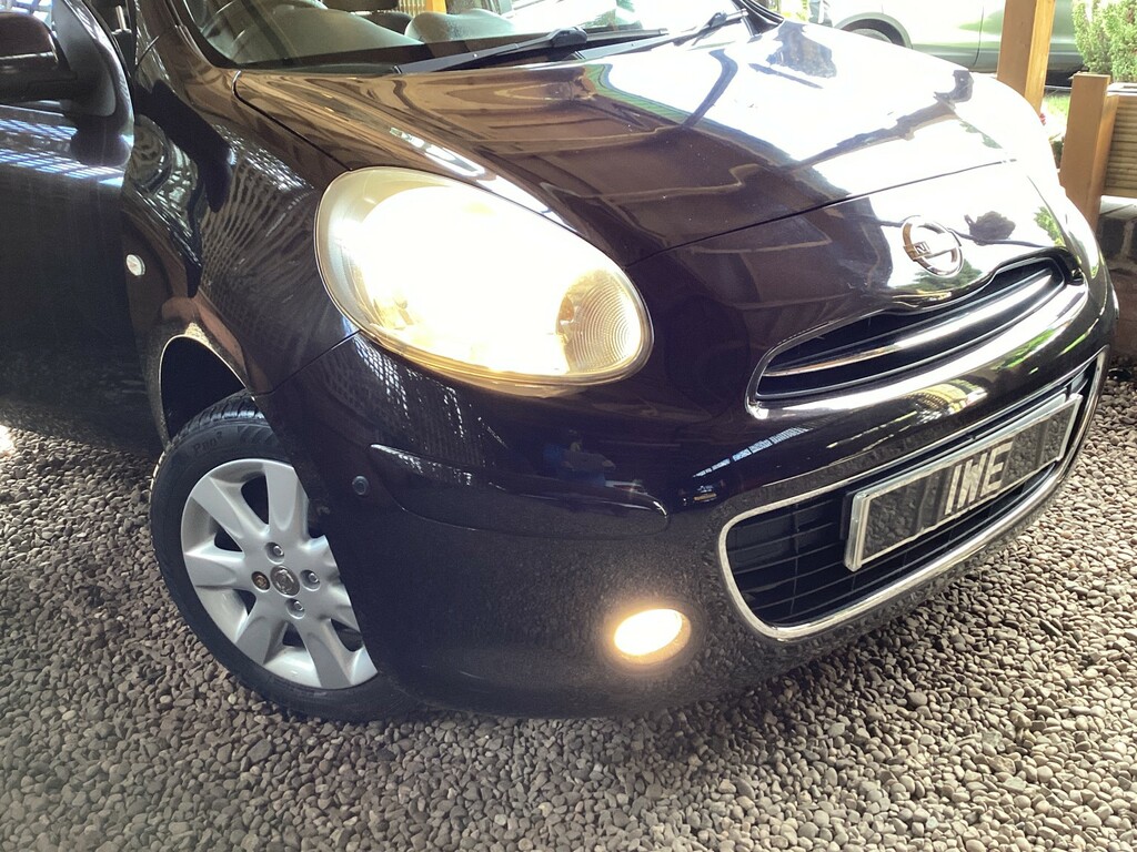 Nissan Micra 1.2 12V Tekna GV13HKM Black #3