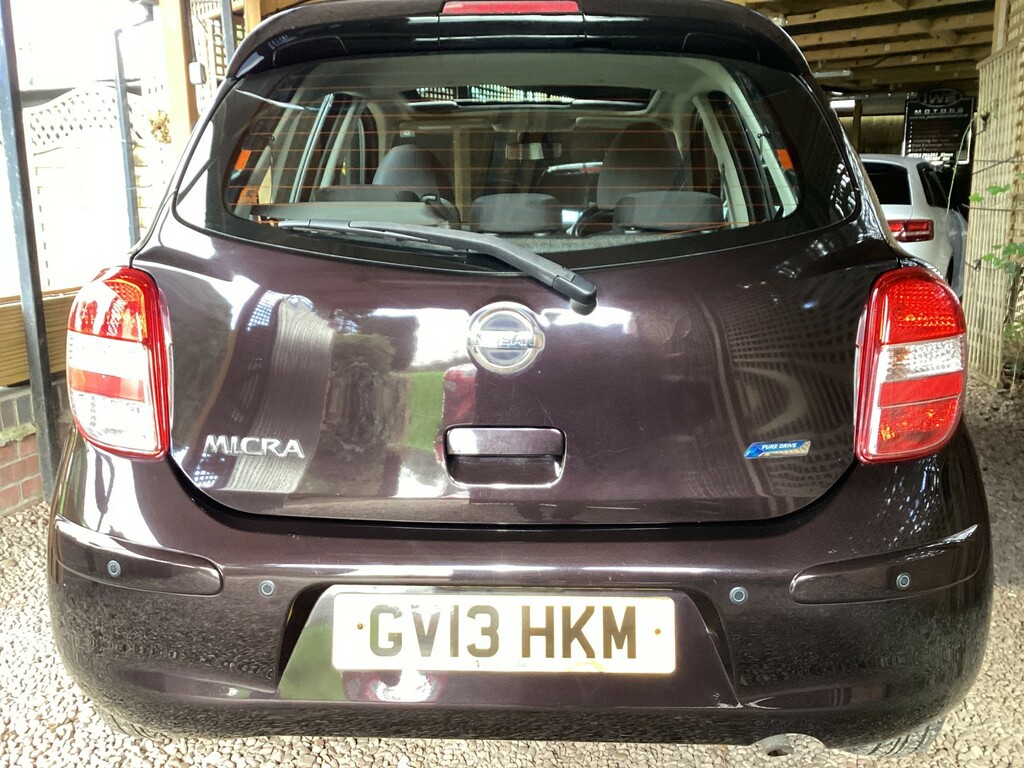 Nissan Micra 1.2 12V Tekna GV13HKM Black #4