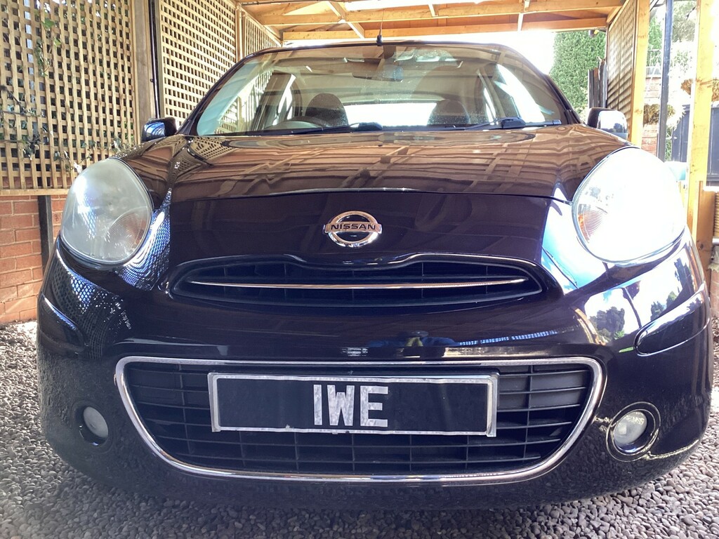 Nissan Micra 1.2 12V Tekna GV13HKM Black #2