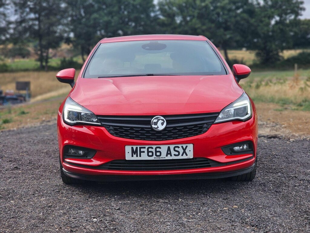 Vauxhall Astra 1.4I Turbo Sri Nav Euro 6 MF66ASX Red #2