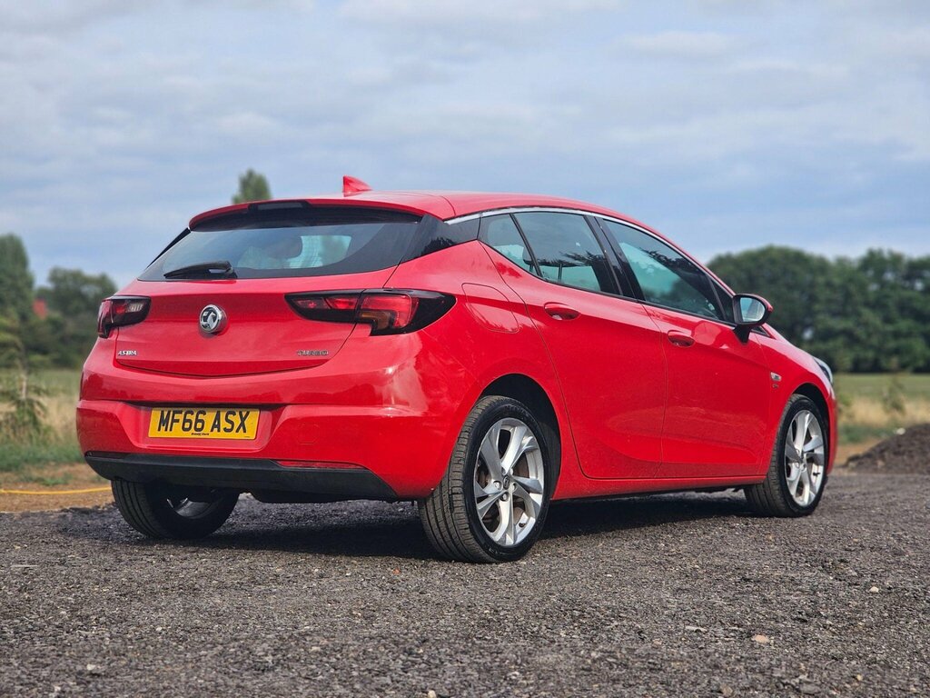 Vauxhall Astra 1.4I Turbo Sri Nav Euro 6 MF66ASX Red #6