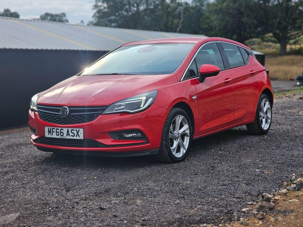 Vauxhall Astra 1.4I Turbo Sri Nav Euro 6 MF66ASX Red #3