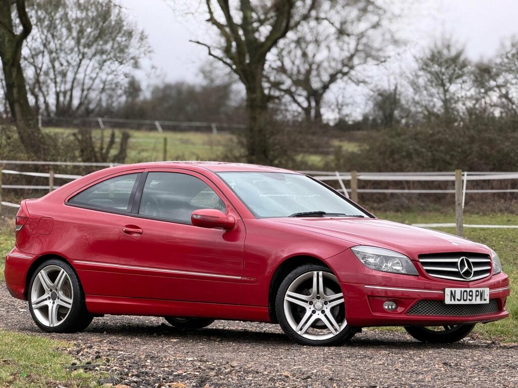 Mercedes-Benz CLC Class 1.8 Clc180k Sport Coupe Euro 4 Red
