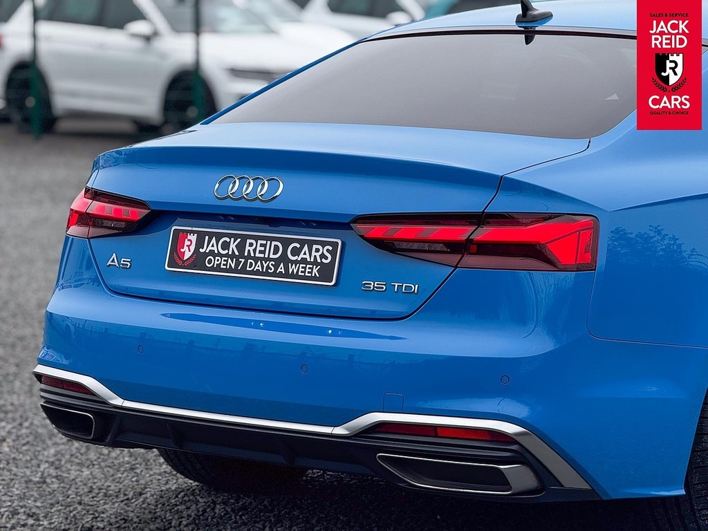 Audi A5 Coupe WJ22HDK Blue #5