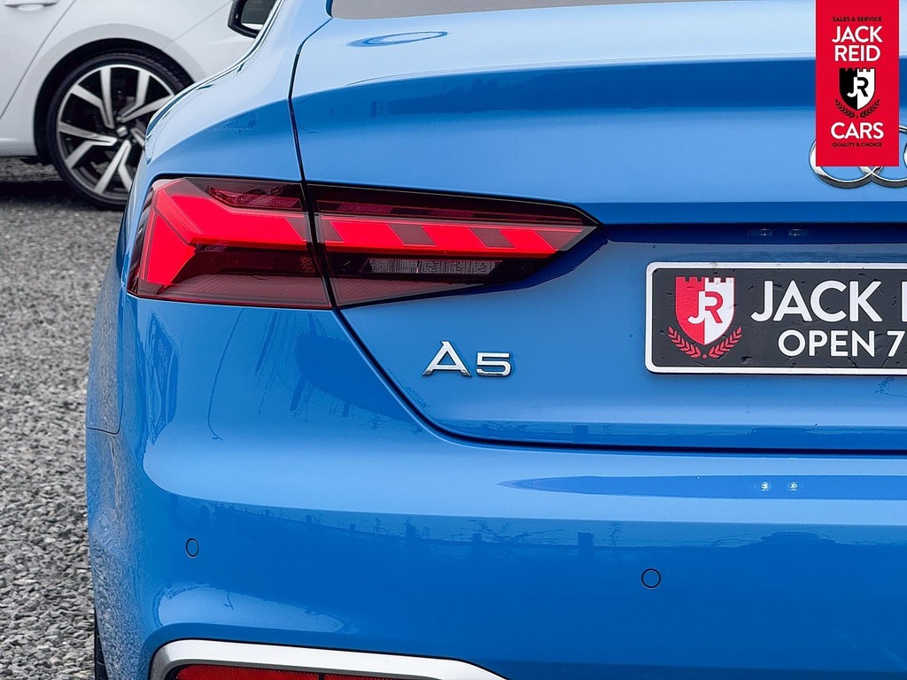 Audi A5 Coupe WJ22HDK Blue #2