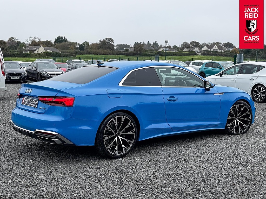 Audi A5 Coupe WJ22HDK Blue #6
