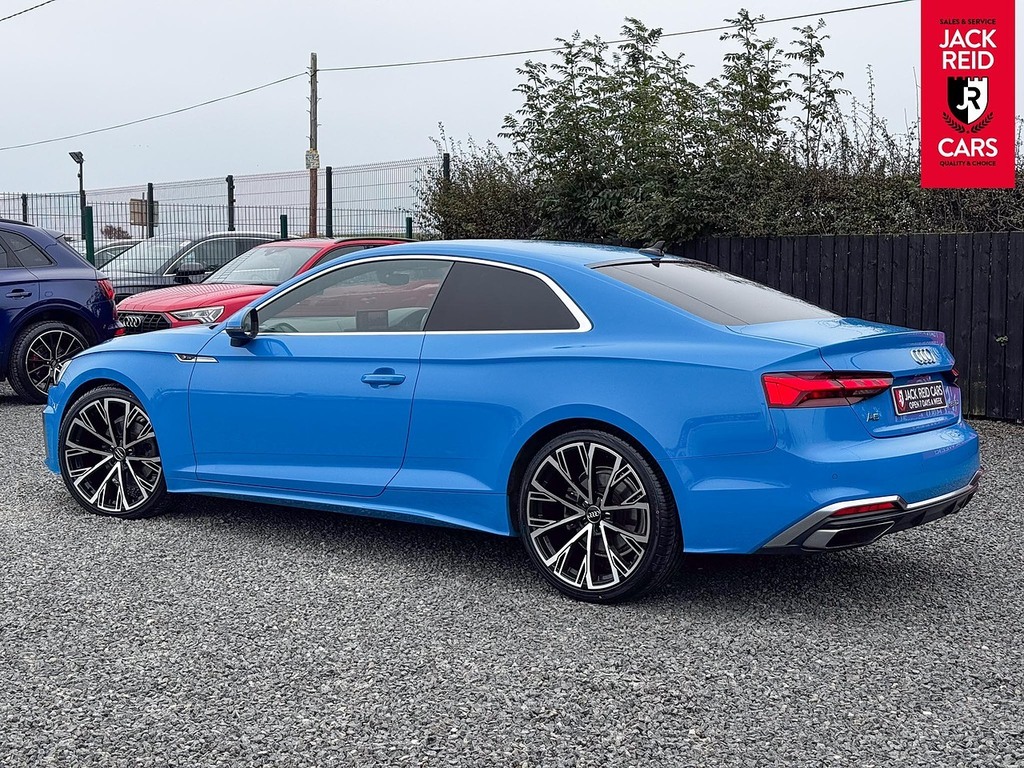 Audi A5 Coupe Blue