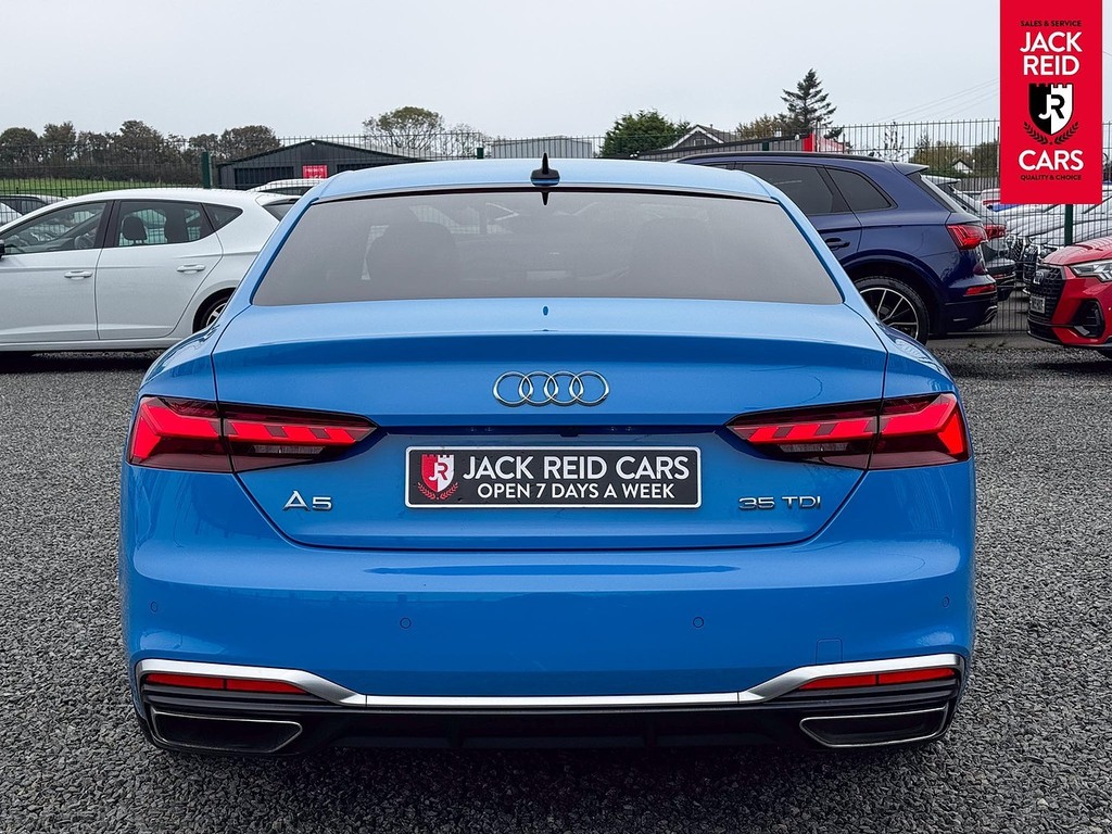 Audi A5 Coupe WJ22HDK Blue #3