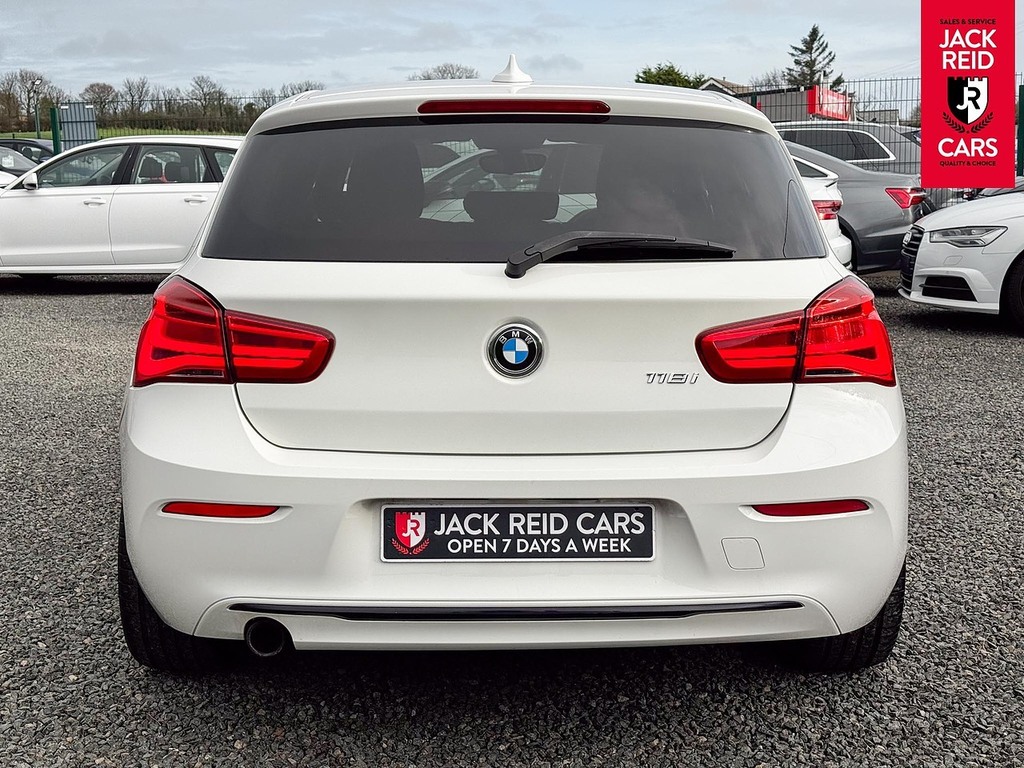 BMW 1 Series Hatchback RE18OSX White #3