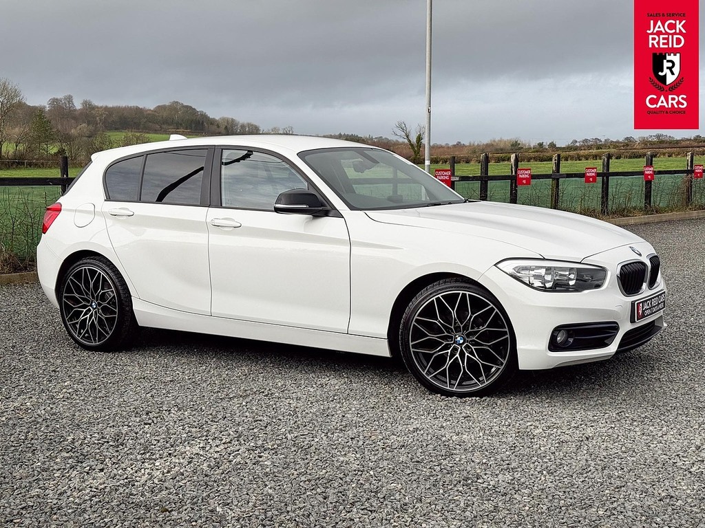 BMW 1 Series Hatchback RE18OSX White #5