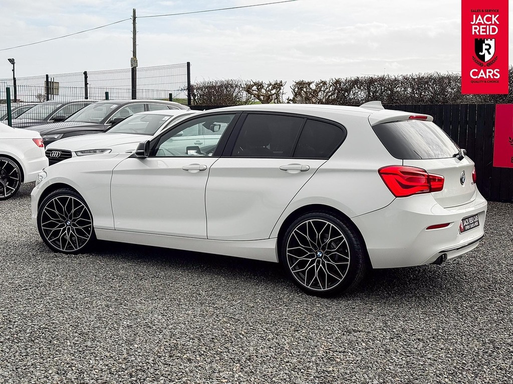 BMW 1 Series Hatchback RE18OSX White #2